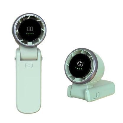 Portable Handheld Turbo Fan – High Power Mini USB Rechargeable Cooling Fan for Travel, Outdoor, Desk & Personal Use