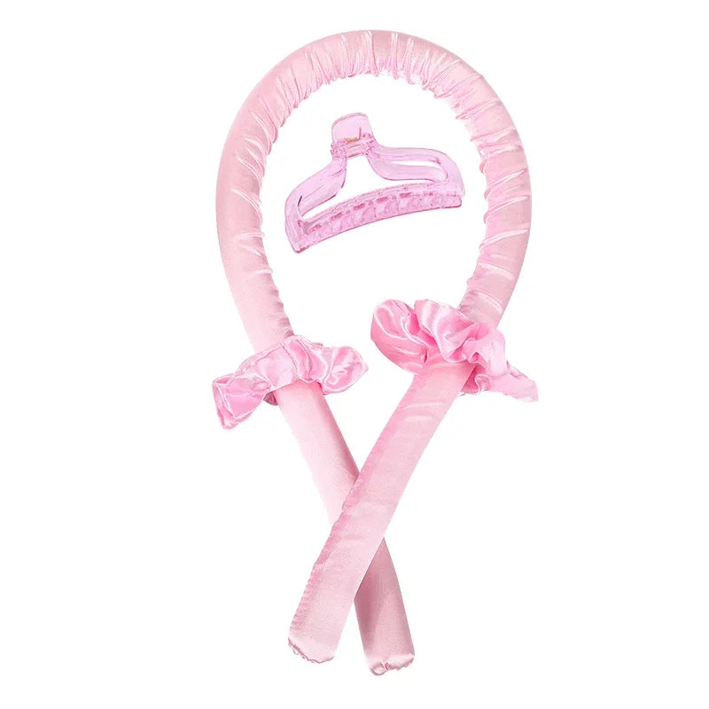 Heatless Curling Rod Headband for No Heat Hair Styling | Soft Sleep-In Curling Ribbon for Women