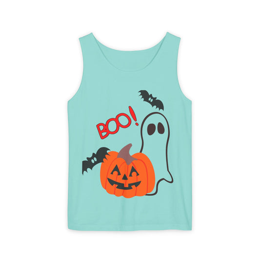 Unisex Garment-Dyed Tank Top - Customized Halloween Shirts