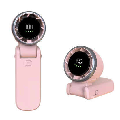 Portable Handheld Turbo Fan – High Power Mini USB Rechargeable Cooling Fan for Travel, Outdoor, Desk & Personal Use