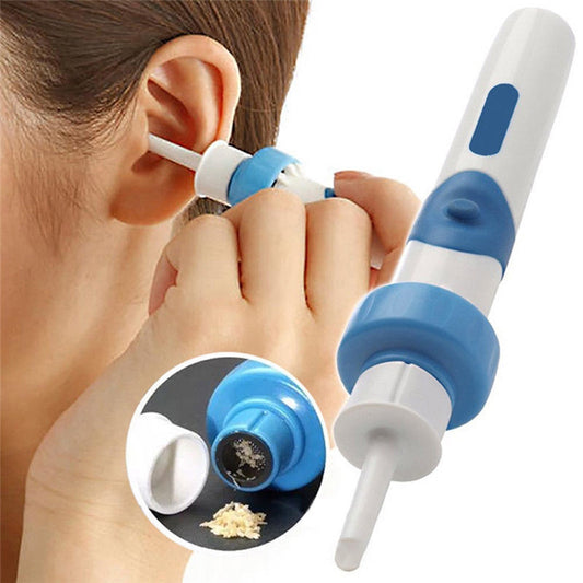 Electric Earwax Suction Remover – Safe Ear Cleaner Tool with Light for Kids & Adults Ear Hygiene
