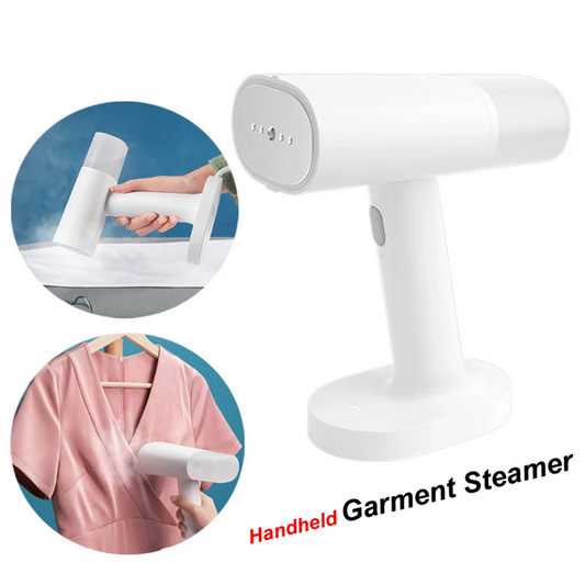 Handheld Vacuum Steamer for Clothes – Portable Garment Steamer for Wrinkles, Travel, and Home Use