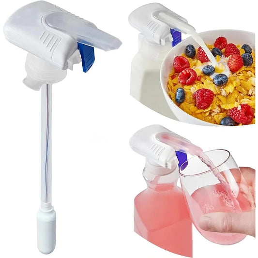 Electric Milk Dispenser – Automatic Drink Dispenser for Kids, Juice, Water, Milk, and Beverage Bottles
