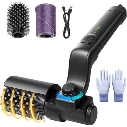 Cordless Electric BBQ Grill Brush, Rechargeable Rotating Bristle Cleaner