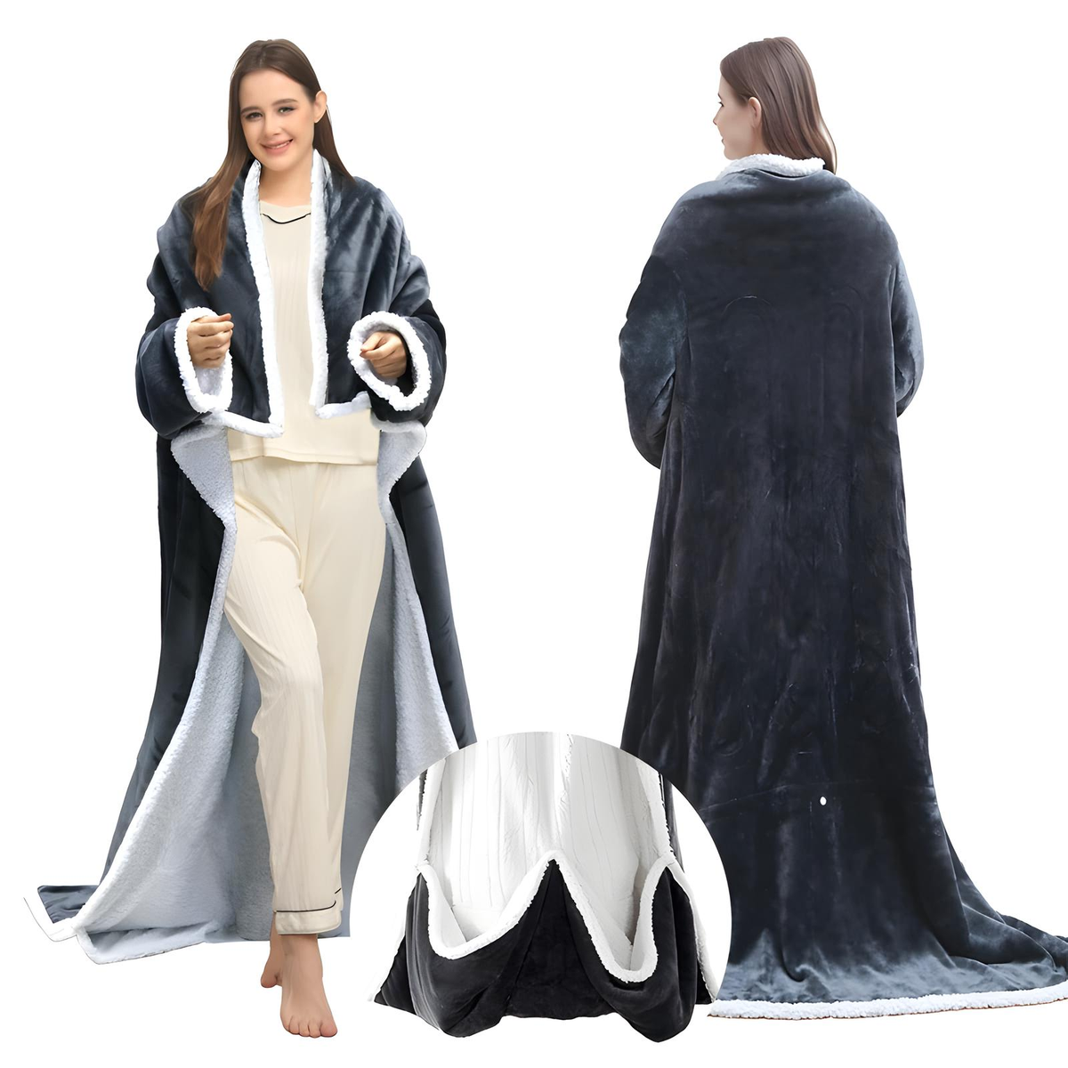 Wearable Electric Heated Blanket