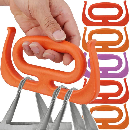 Heavy Duty Grocery Bag Handle Carrier | Comfortable Grip Shopping Bag Holder for Multiple Bags