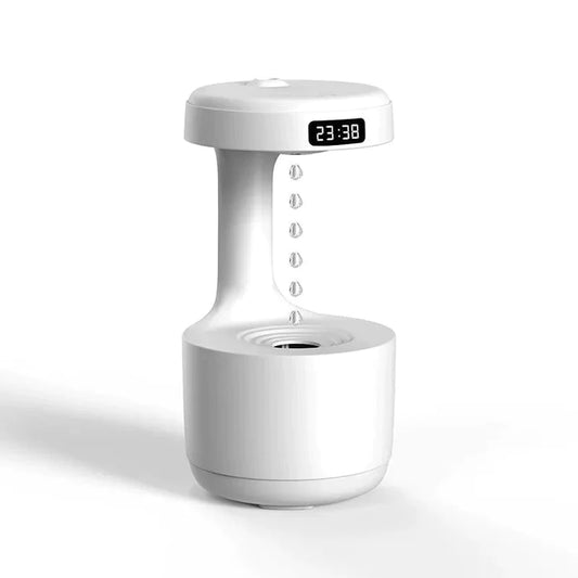 Anti Gravity Water Drop Humidifier – LED Cool Mist Maker for Home Office with Floating Water Effect