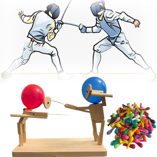 Balloon Fencing Game for Kids – Fun Party Game Toy Set for Birthday, Indoor & Outdoor Play
