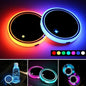 LED Car Cup Holder Light – RGB Light Up Cup Holder with Color Changing Lights for Car Interior