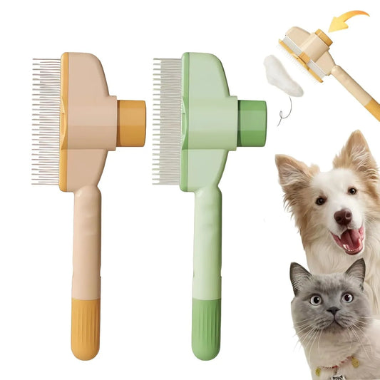 Pet Hair & Flea Comb – Grooming Tool for Dogs & Cats, Removes Tangles, Fleas & Loose Fur