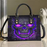 Skull Print Tote Bag