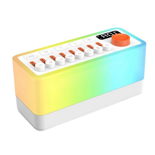 Ambient Sound Machine for Sleep, Relaxation & Baby – White Noise Machine with Nature Sounds & Timer