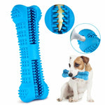 Soft Rubber Dog Toothbrush – Gentle Chew Teeth Cleaner for Puppies & Small Dogs Dental Care
