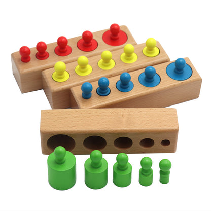 Montessori kindergarten early education toy building blocks