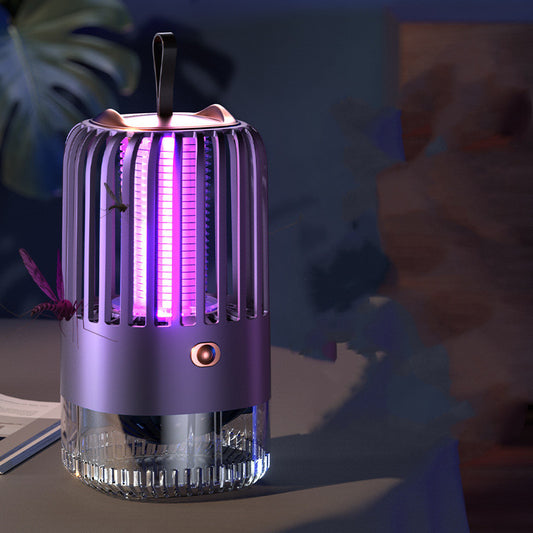 Silent Electric Mosquito Killer Lamp – UV Light Bug Zapper Trap for Home Bedroom Indoor Use