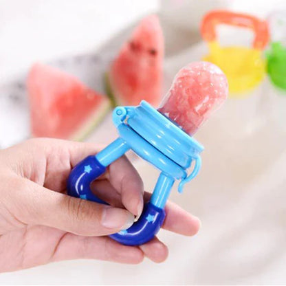 3x Silicone Baby Fruit Feeder – Safe, BPA-Free, Easy to Use Teething & Snack Holder for Infants