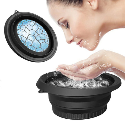 Facial Ice Bath Bowl for Skin Care, Puffiness, Pores & Face Tightening – Cold Therapy Tool
