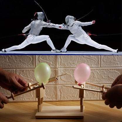 Balloon Fencing Game for Kids – Fun Party Game Toy Set for Birthday, Indoor & Outdoor Play