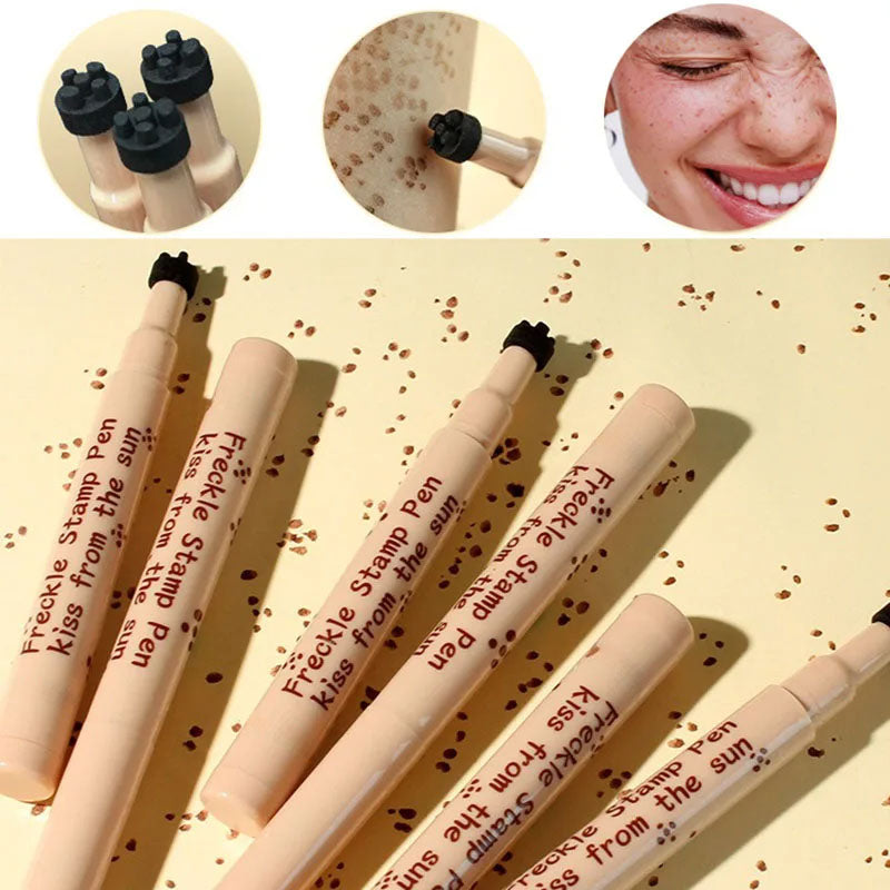 Waterproof Freckle Pen – Natural Freckles Makeup for Face, Long-lasting, Smudge-Proof, Beauty Tool