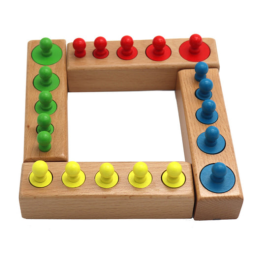 Montessori kindergarten early education toy building blocks