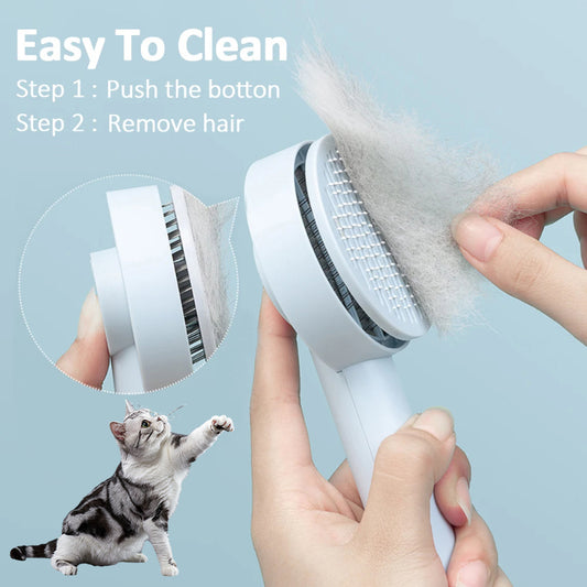 Pet Needle Comb Hair Remover Brush - Dog And Cat Pet Comb - Cat Hair Remover Brush