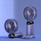 USB Rechargeable Mini Portable Fan -  Handheld Electric Fan Foldable Neck Hanging Outdoor Fan