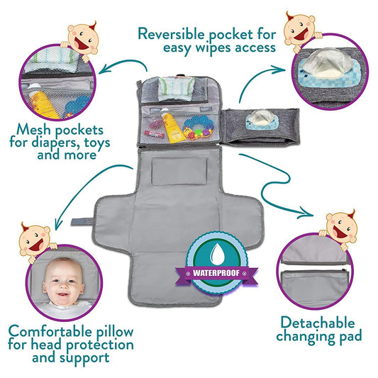 Portable Baby Changing Pad - Best Potable Changing Pad - Baby Accessories