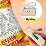 Rechargeable Small USB Mini Sealing Machine Portable Kitchen Gadgets
