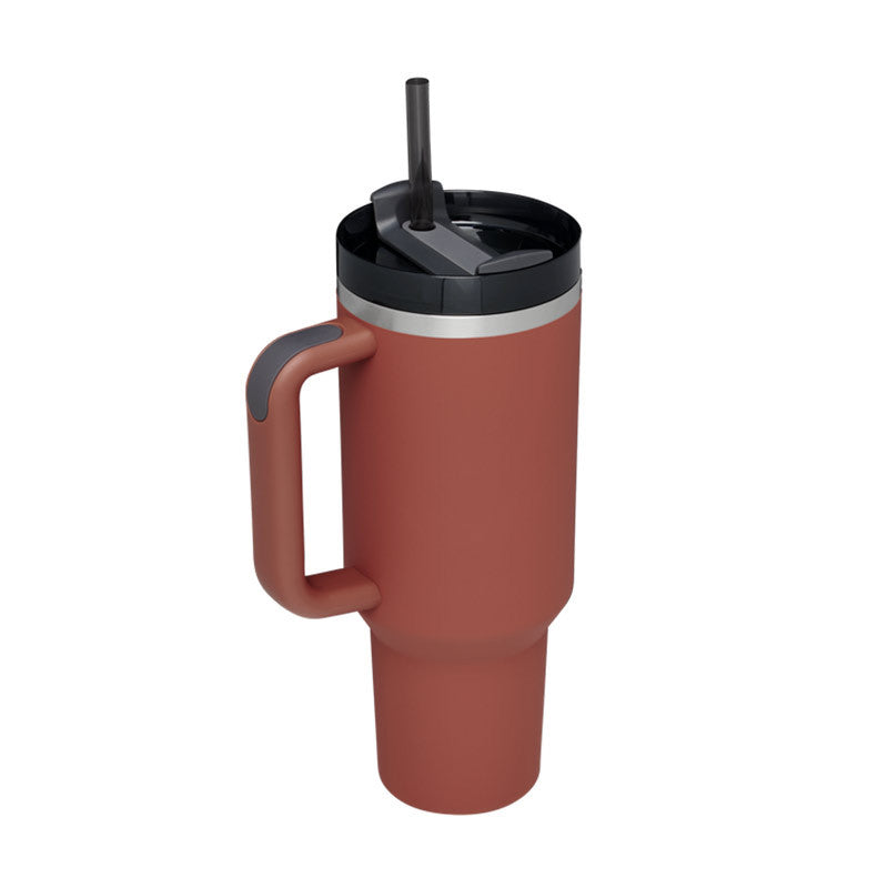 Spill Proof Vacuum Coffee Cup - Tumbler With Lid Tapered Mug - Mug Suitable For Car Gym Office Travel