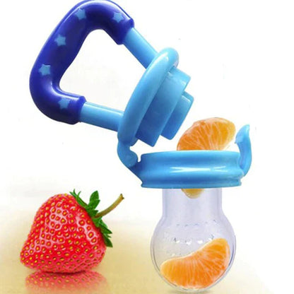 3x Silicone Baby Fruit Feeder – Safe, BPA-Free, Easy to Use Teething & Snack Holder for Infants