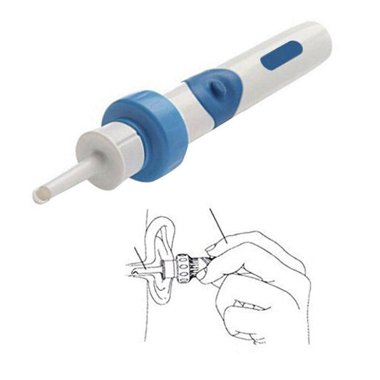 Electric Earwax Suction Remover – Safe Ear Cleaner Tool with Light for Kids & Adults Ear Hygiene