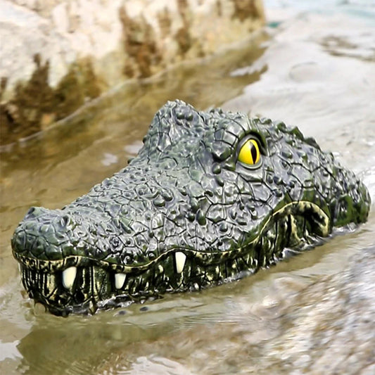 Crocodile Head RC Boat for Pools & Lakes – Realistic Remote Control Prank Toy for Kids & Adults