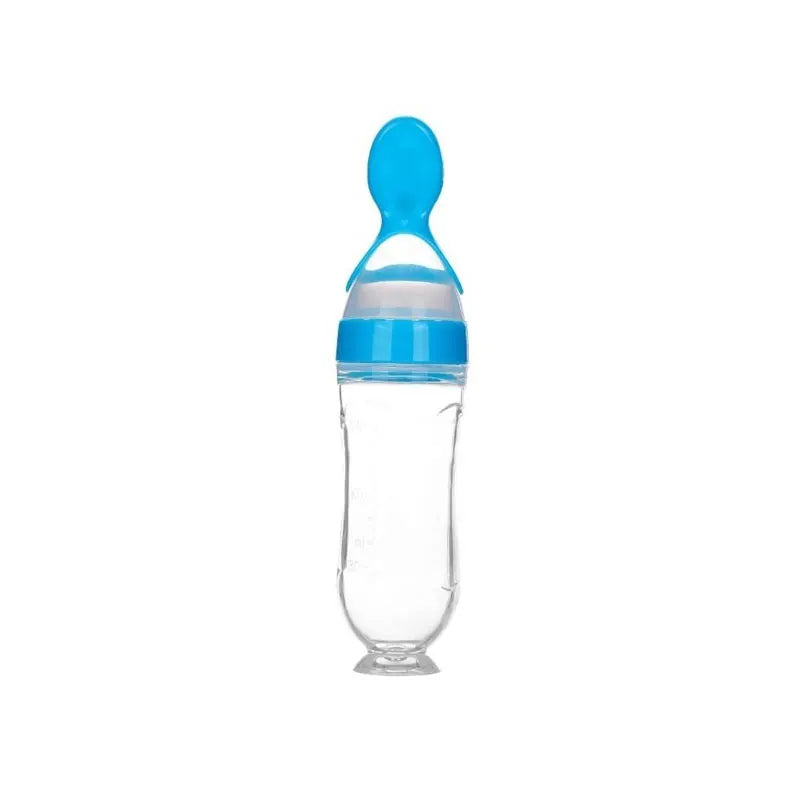 Baby Feeding Squeeze Spoon – BPA-Free, Easy-to-Use Soft Squeeze Baby Food Dispenser for Infants