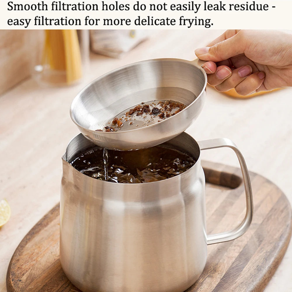 Frying Pot – Non-Stick Deep Fryer for Cooking, Oil Pot with Lid for Home Kitchen, & Frying Food