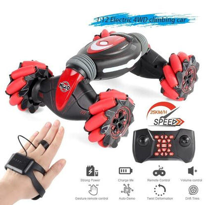 Gesture RC Car Light Music Drift Dancing Twist Stunt Remote Control Car for Kids