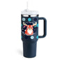 Spill Proof Vacuum Coffee Cup - Tumbler With Lid Tapered Mug - Mug Suitable For Car Gym Office Travel
