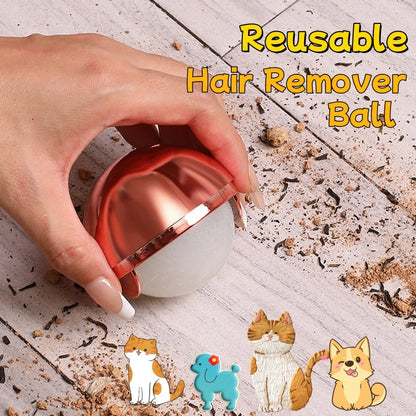 Reusable Hair Remover Ball - Pet Hair Lint Roller Clothes Dust Cleaning Ball