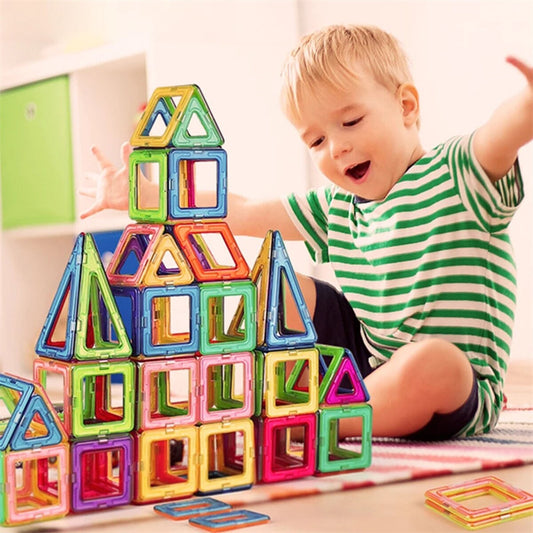 Magnetic Building Blocks DIY Magnets Toys For Kids Designer Construction Set