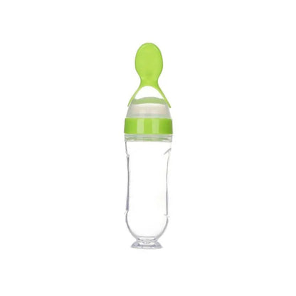 Baby Feeding Squeeze Spoon – BPA-Free, Easy-to-Use Soft Squeeze Baby Food Dispenser for Infants