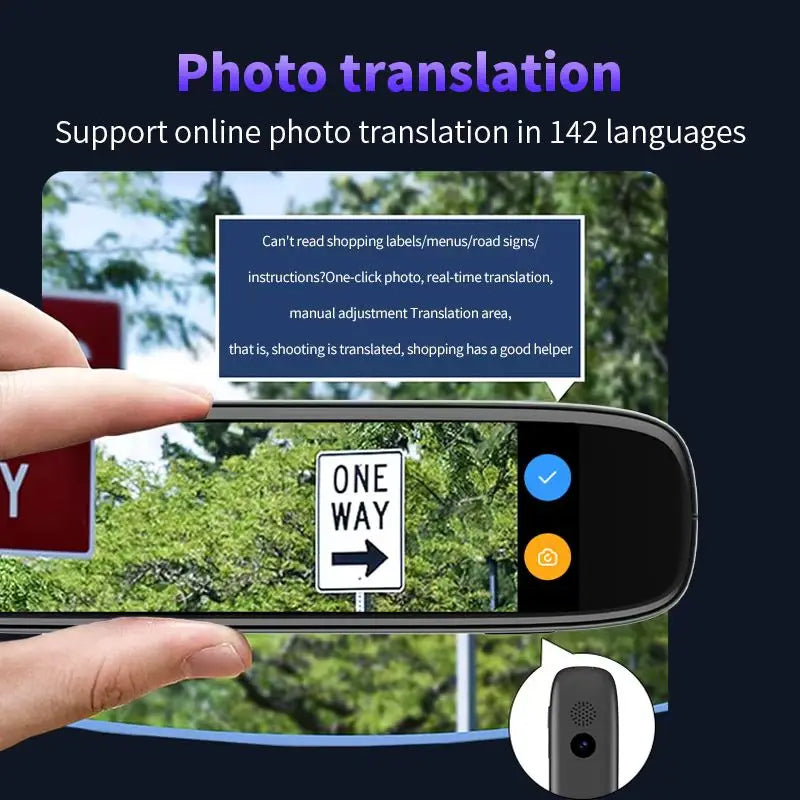 Smart Language Translator Pen – Instant Voice Text Translator for Travel, Learning, Business, Students