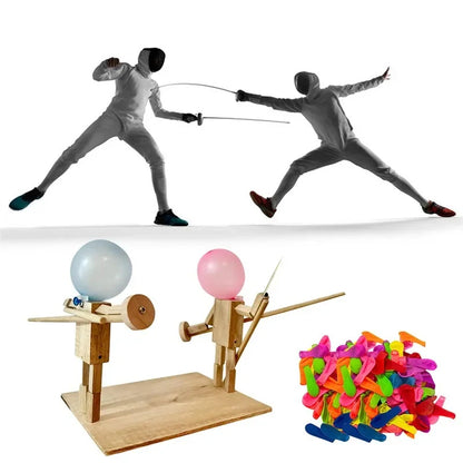 Balloon Fencing Game for Kids – Fun Party Game Toy Set for Birthday, Indoor & Outdoor Play