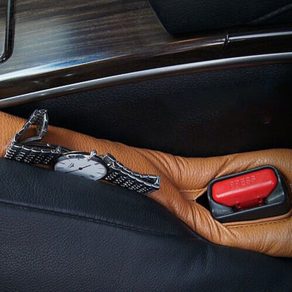 Car Seat Gap Fillers – Prevent Lost Items, Universal Fit, Adjustable Console Organizer for Cars