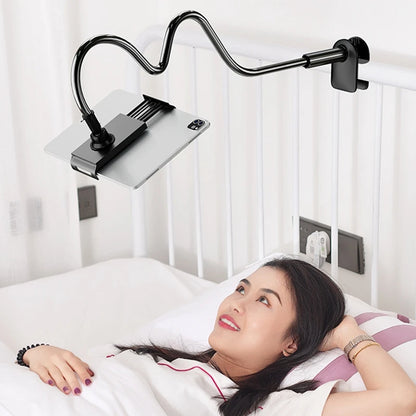 Tablet Holder Clip Stand - hands-free solution for comfortably using your device anywhere