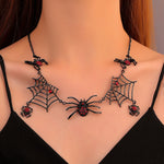 Halloween Spider Necklace - Halloween Jewelry - Unique Halloween Jewelry