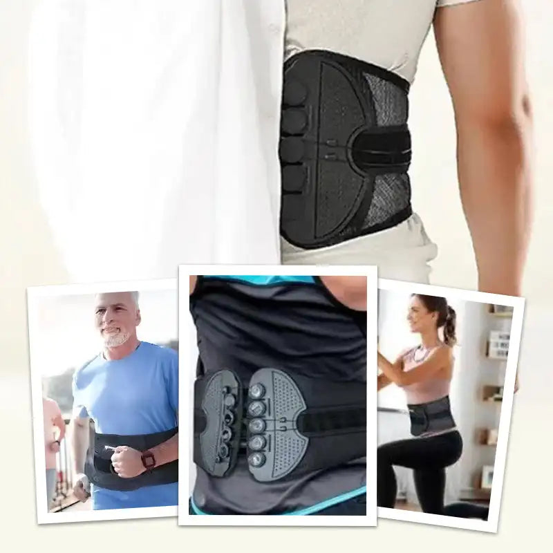 Adjustable Lumbar Support Belt – Lower Back Brace for Pain Relief, Posture Correction & Spine Support