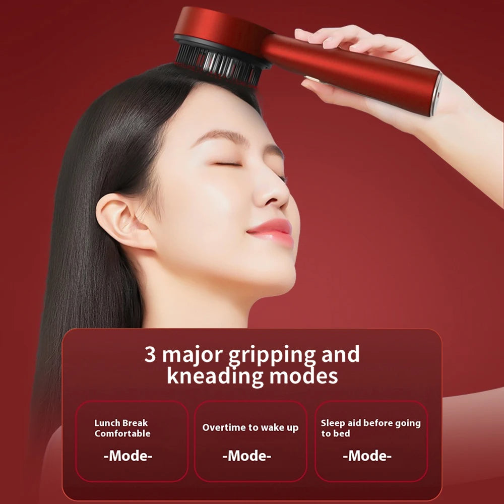 Electric Scalp Massager – Handheld Rechargeable Scalp Massage Device for Hair Growth, Stress Relief & Scalp Stimulation