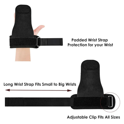 Power Grip Lifting Straps – Weightlifting & Strength Training Wrist Support for Deadlifts, Pull-ups, Gym Workouts