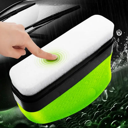 Green Oil Film Wipe for Car Windshield Glass Cleaner | Anti-Fog, Stain Remover, Clear View