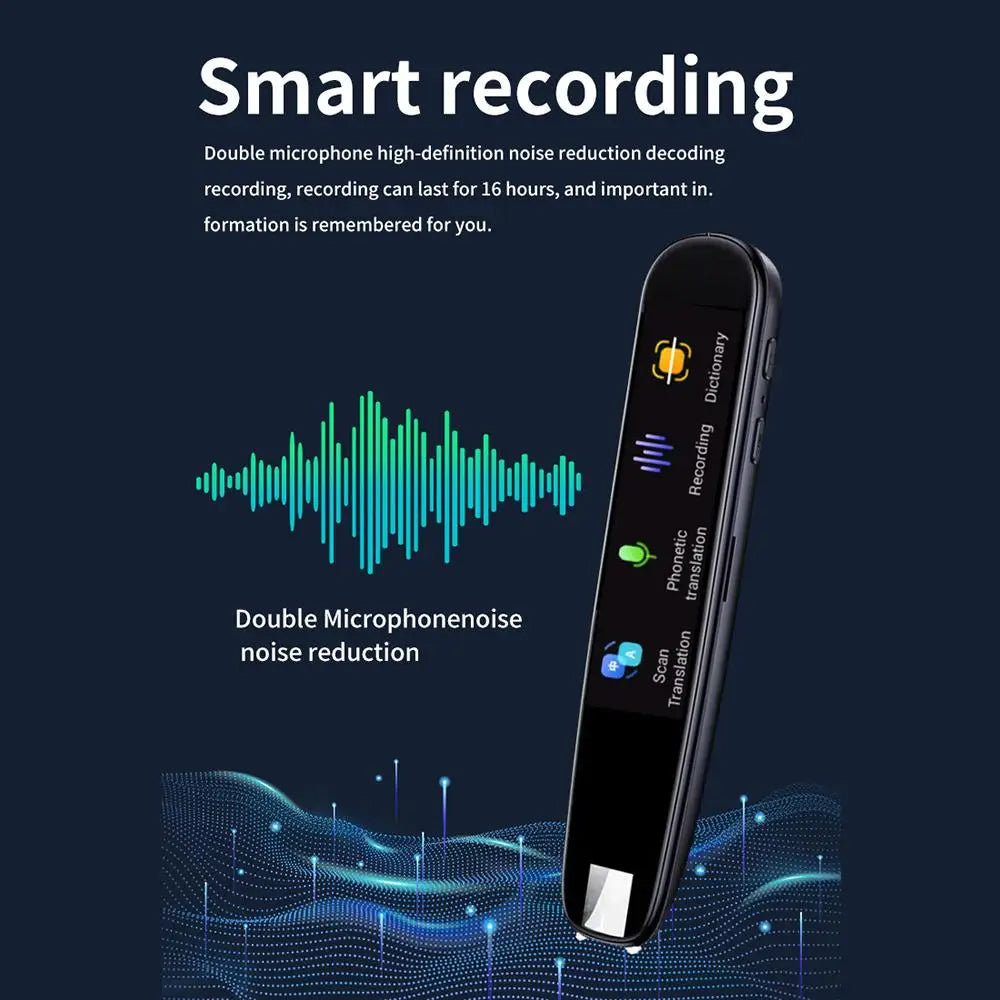 Smart Language Translator Pen – Instant Voice Text Translator for Travel, Learning, Business, Students