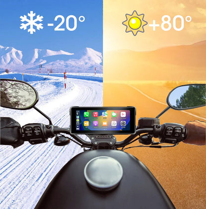 7-Inch Motorcycle TFT LCD Display Screen – Digital Speedometer Dashboard with GPS, Bluetooth & Waterproof Design